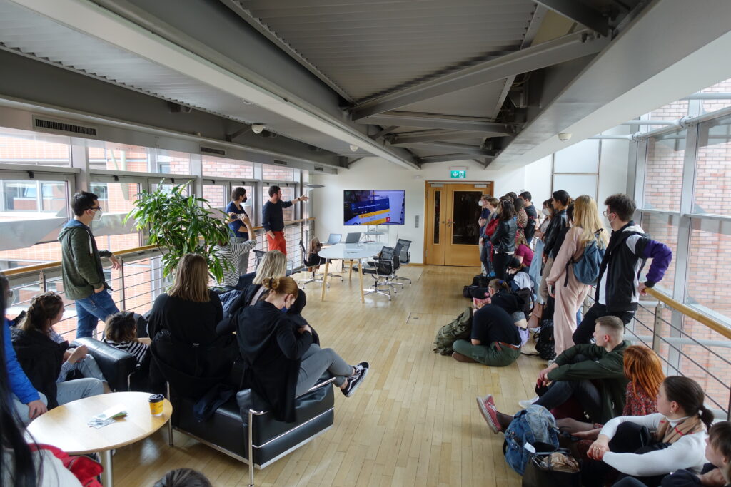 Besuch der Hochschule Mittweida im MTH Space