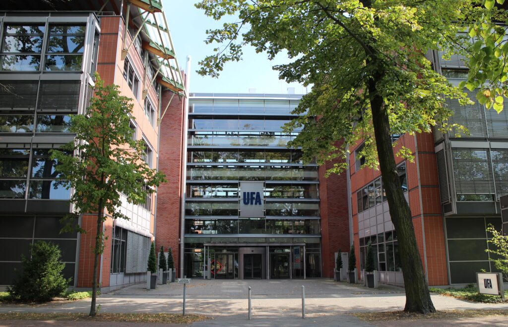 Eingang der UFA ©UFA